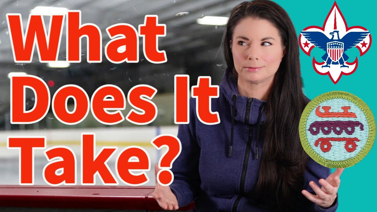 How to Earn YOUR Ice Skating Merit Badge! (Scouts BSA)